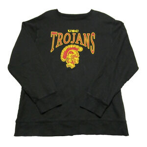 USC Trojans Crewneck Sweatshirt Women's XXL Black Reserve collection by Blue 84